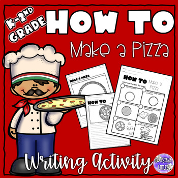 Preview of How To Writing - How To Make a Pizza