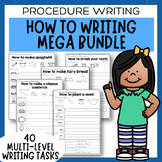 How To Writing Mega Bundle | 40 Differentiated Procedure W
