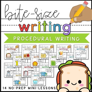 Preview of How-To Writing Mini-Lessons | Procedural Writing Unit | 1st & 2nd Grade