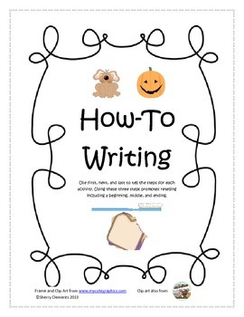 Preview of Informational Writing | How To Writing