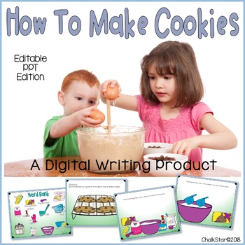 Preview of How To Make Cookies Writing PowerPoint™