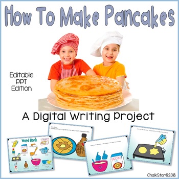 Preview of How To Writing Pancakes PowerPoint™