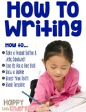 How To Writing: Procedural Writing