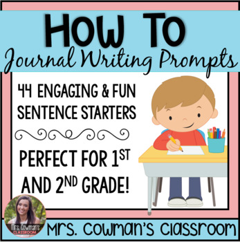 Preview of How To Writing Prompts - First Grade