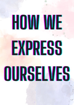 Preview of How We Express Ourselves TD Poster