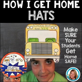 Preview of How We Go HOME HATS   -    Back To School