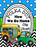 How We Go Home Clip Chart {Light Blue and Lime}