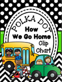 How We Go Home Clip Chart {Polka Dot and Lime}