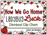 How We Go Home | Dismissal Clip Chart | Ladybug Luck