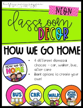 How We Go Home - NEON by Kelley Anne Joyner | TPT