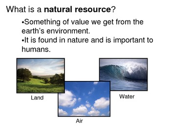 Preview of How We Use Earth's Resources