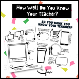 How Well Do You Know Your Teacher Challenge (End of Year)