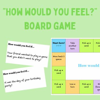 How did you feel? Board Game