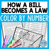 How a Bill Becomes a Law Color by Number, Reading Passage 