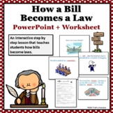 How a Bill Becomes a Law Interactive Powerpoint + Printabl