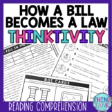 How a Bill Becomes a Law Thinktivity™ Reading Comprehensio