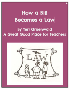 Preview of How a Bill Becomes a Law #terrificdollardeals