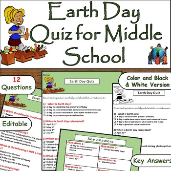 Preview of How about ‘Earth Day Eco-Quiz: Test Your Environmental IQ!’?April 22nd Earth Day