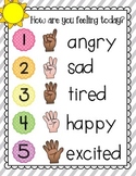 How are you Feeling? Morning Meeting Anchor Chart
