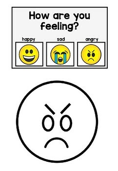 How are you feeling Emoji cards by Autismade | TPT