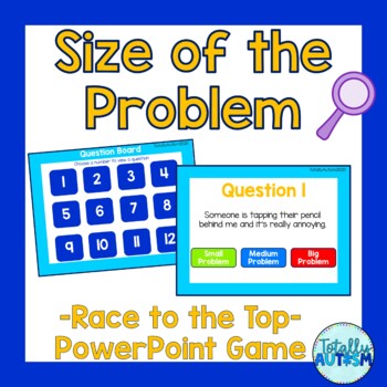 Preview of How big is my problem? Race to the Top PowerPoint Game