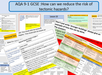 Preview of How can Prediction, Protection and Planning reduce the Risk of Tectonic Hazards?