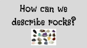 Preview of How can we describe rocks? Rock Properties (Google Slides)