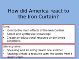How did America react to the Iron Curtain? A two lesson en