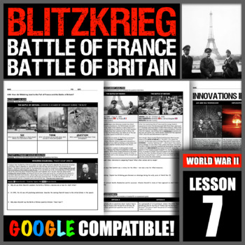 Preview of How did Blitzkrieg lead to the Fall of France and the Battle of Britain?
