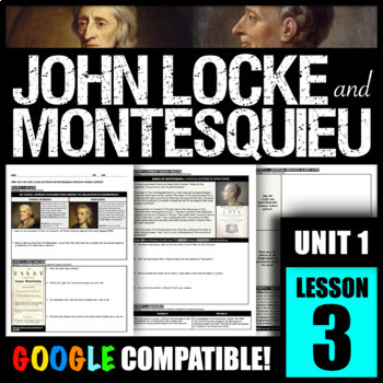 Preview of How did John Locke and Baron de Montesquieu influence modern politics?