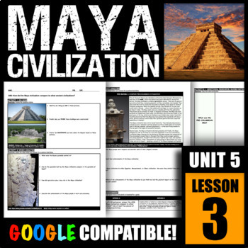 Preview of How did the Maya civilization compare to other ancient civilizations?