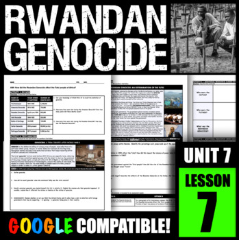 Preview of How did the Rwandan Genocide affect the Tutsi people of Africa?