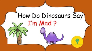 Preview of How do Dinosaurs Say I'm Mad? Social Skills and Reading Comprehension Activies
