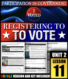 How do I register to vote? Should voting be legally requir