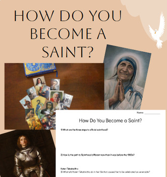 Preview of How do You Become a Saint? The Path to Sainthood