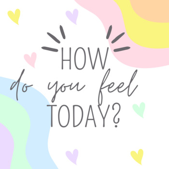 Preview of How do You feel today? / Como te sientes hoy?