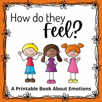 Preview of Feelings and Emotions Printable Book