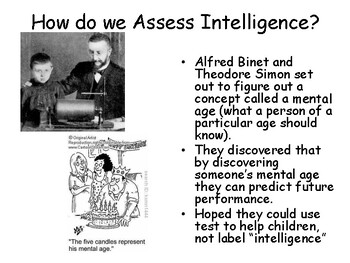 Preview of How do we Assess Intelligence? /A Basic introduction about Intelligence Tests