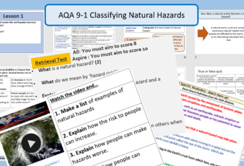 Preview of How do we classify natural hazards