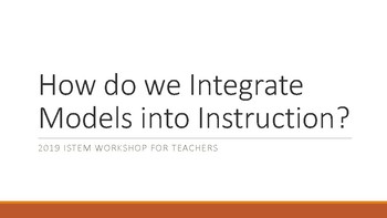 Preview of How do we integrate 3D models into instruction?