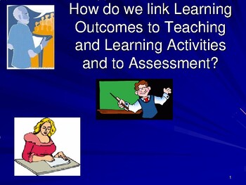 Preview of How do we link Learning Outcomes to Teaching/Learning Activities &  Assessment?