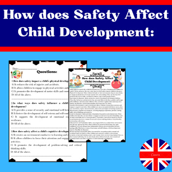 Preview of How does Safety Affect Child Development : with Multiple-Choice Questions