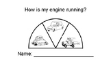 How is my engine running? - Coloring Book