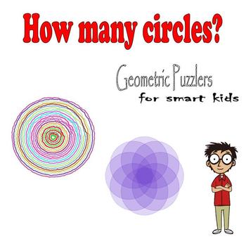 Preview of How many circles? Geometric Puzzles - Critical Thinking & Problem Solving