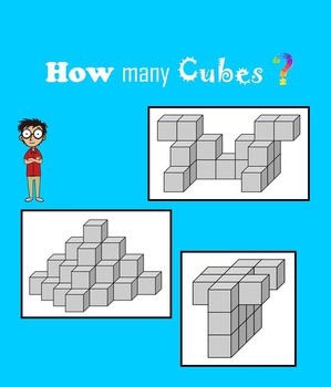 Preview of How many cubes? Geometric Puzzles