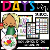 Days in School - How many days have we been in school? (FR