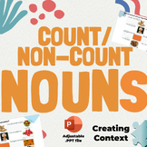 Count & Non-Count Nouns - PowerPoint & Digital Resources