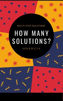 Preview of How many solutions?
