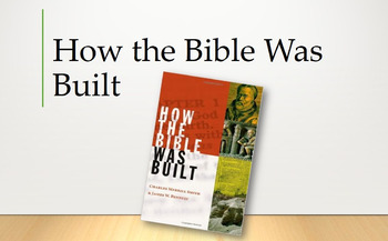 Preview of How the Bible Was Built: Interactive Study PowerPoint