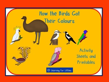 Preview of How the Birds Got Their Colours Activity Sheets and Printables